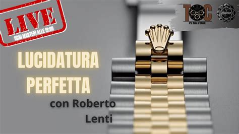 come lucidare rolex acciaio|La lucidatura Rolex PERFETTA con Roberto Lenti .